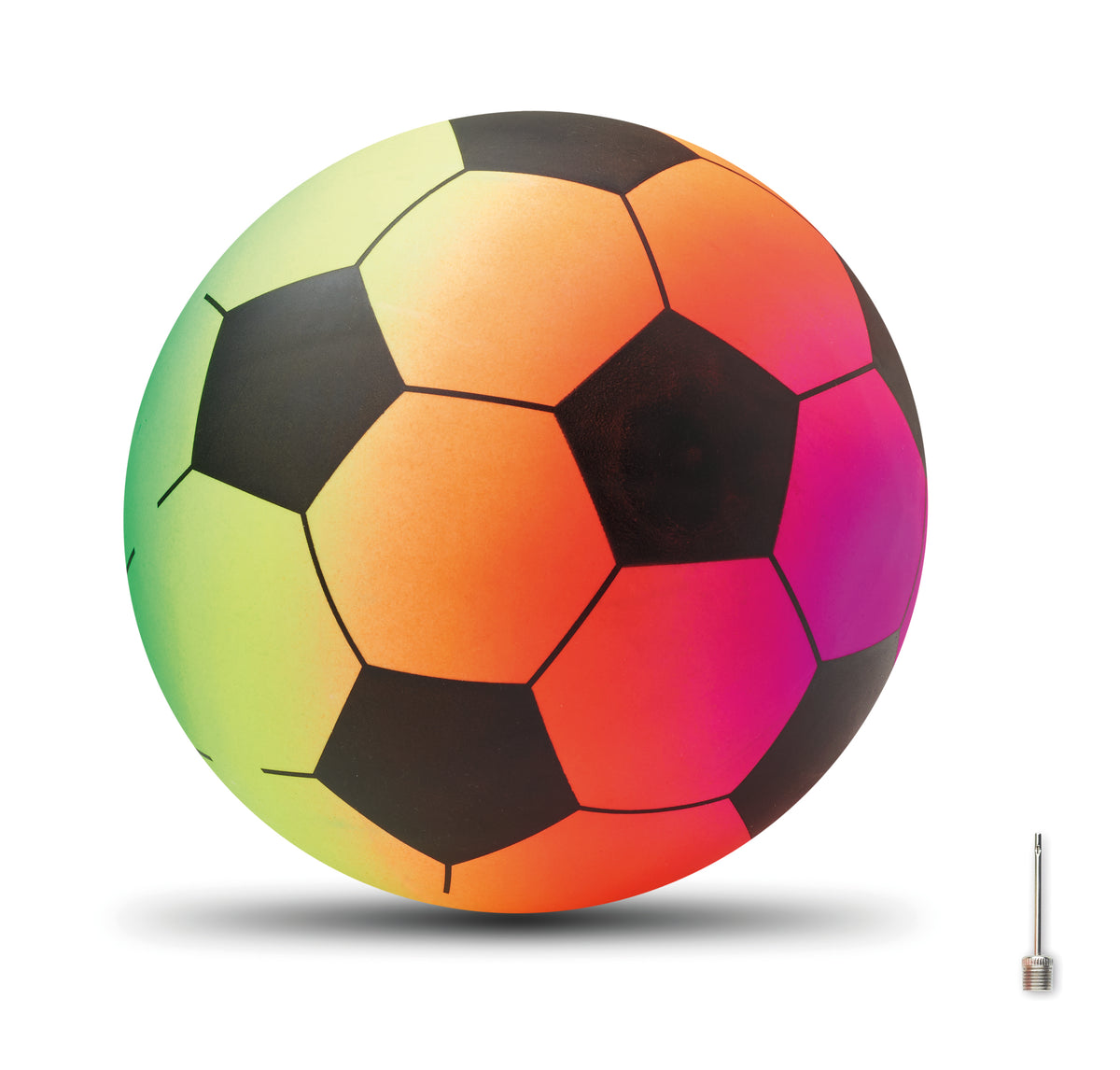 RAINBALL – Inflatable PVC beach ball – Multicolour