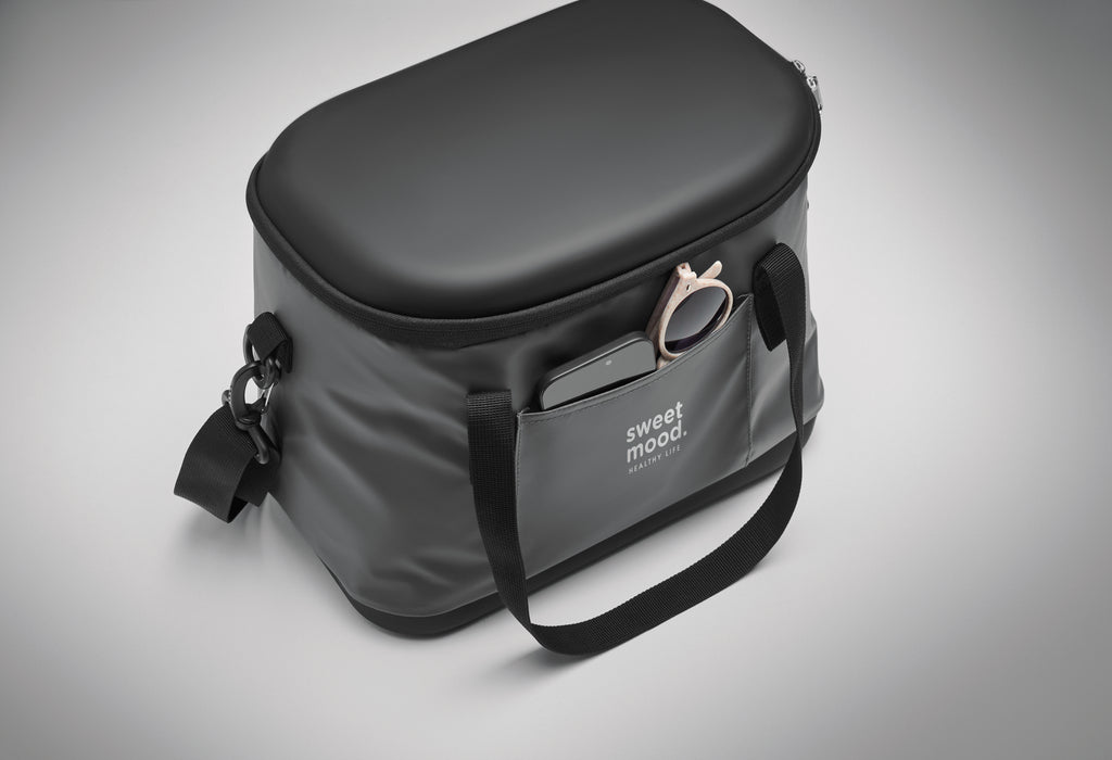COOLIN – Tarpaulin cooler bag 16L – item picture printed