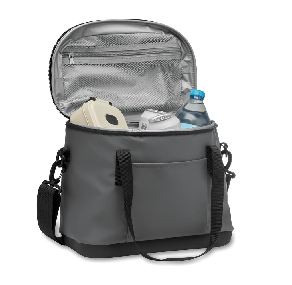 COOLIN – Tarpaulin cooler bag 16L – item picture top