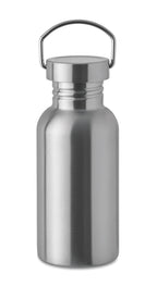 FLORENCE SING – Single wall bottle 500 ml – Matt Silver