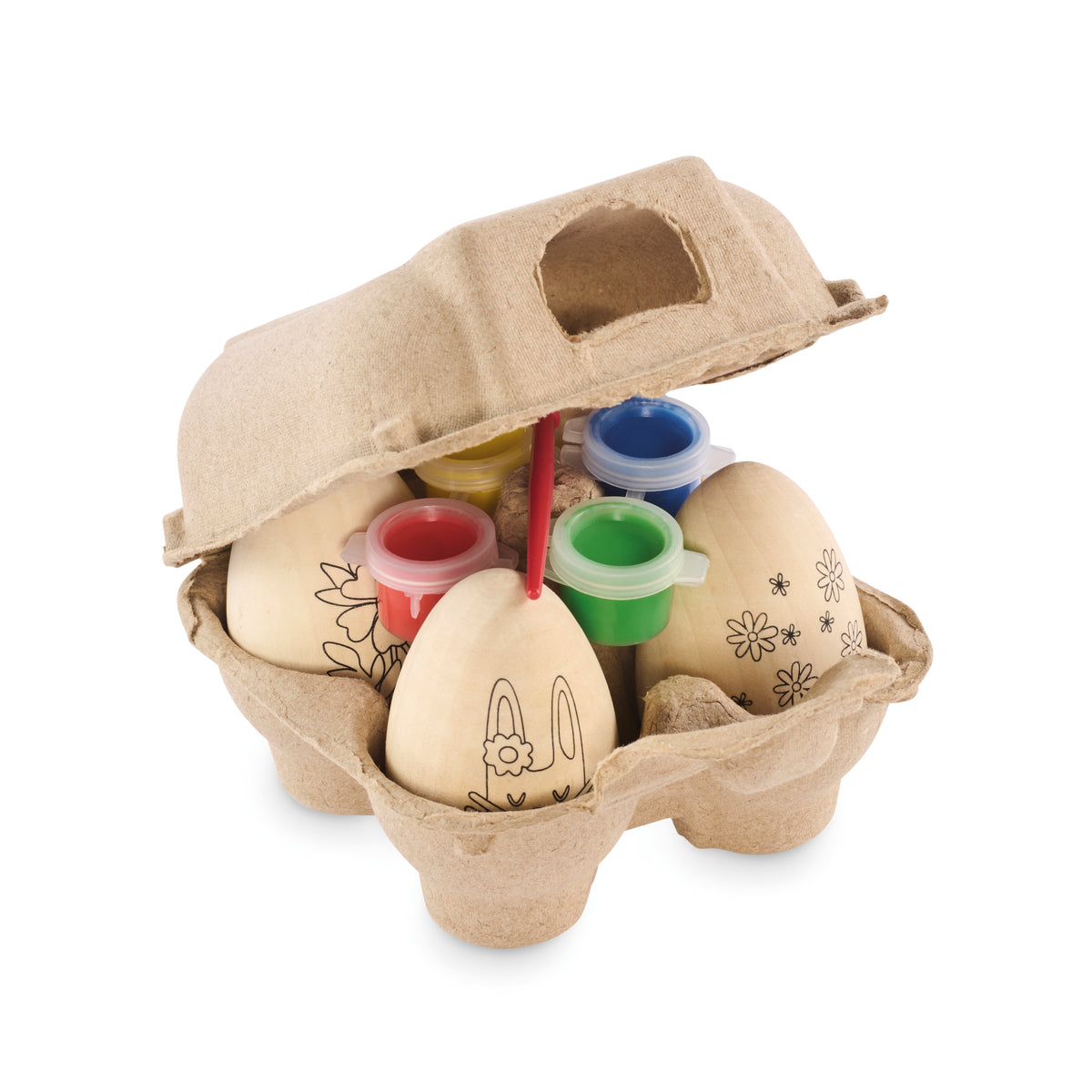 EISET – Wooden eggs painting set – Wood