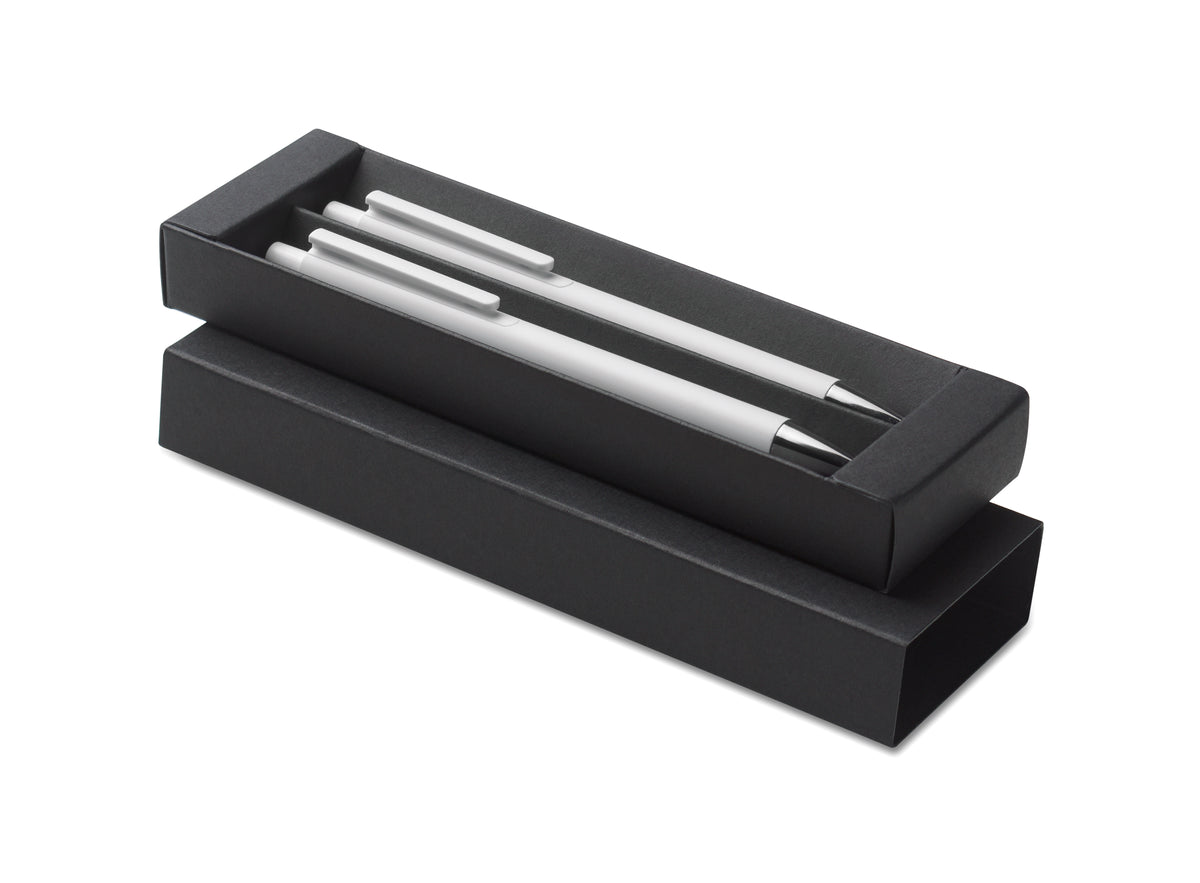ORWELL – Recycled aluminium pen set – White