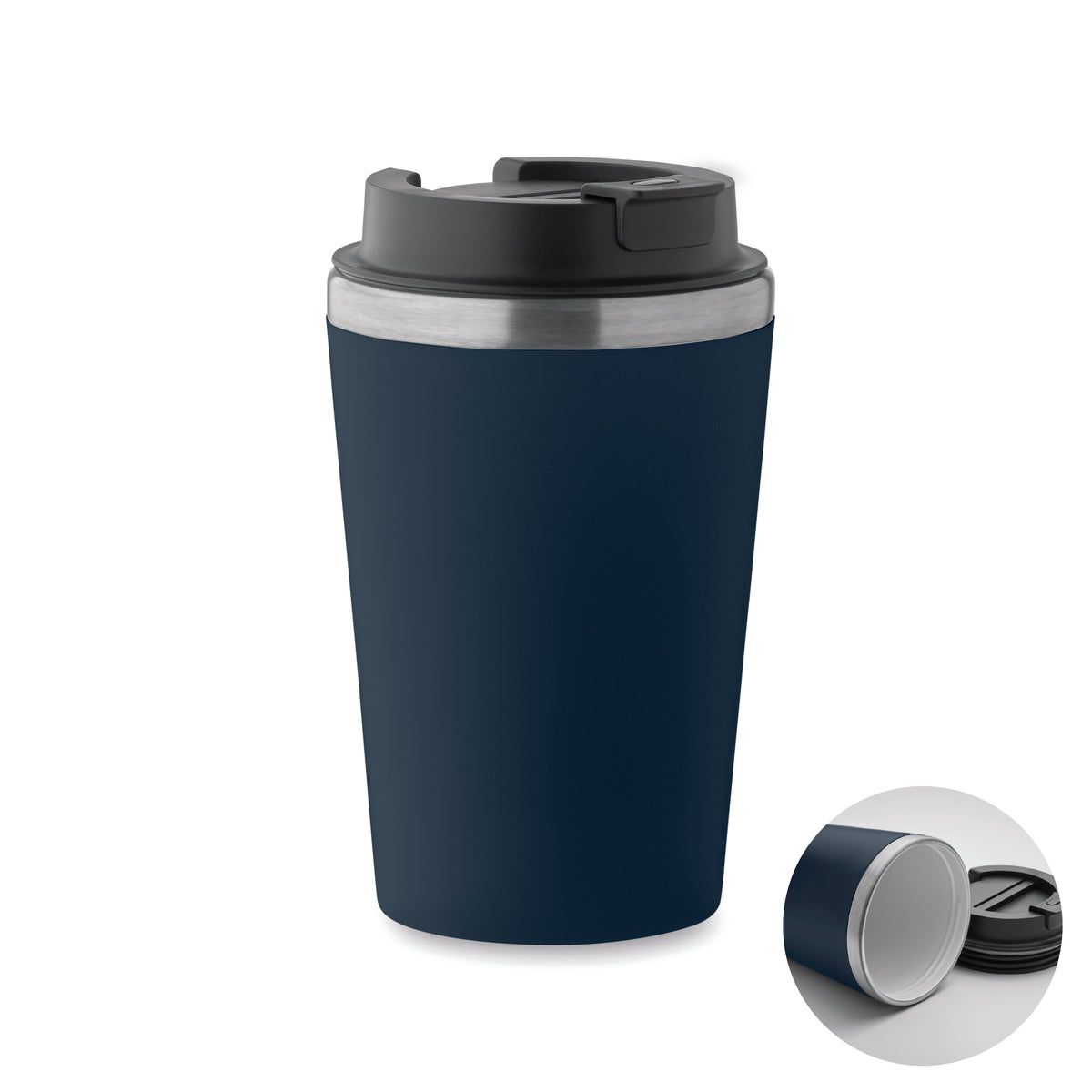 BLERM – Ceramic lining tumbler 350 ml – French Navy