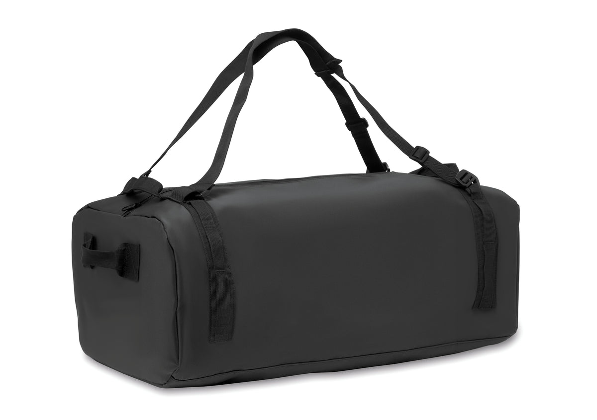 MOUNTAIN – Travel tarpaulin duffle bag – Black