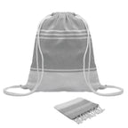 HAMMA – Hammam towel drawstring set – Grey