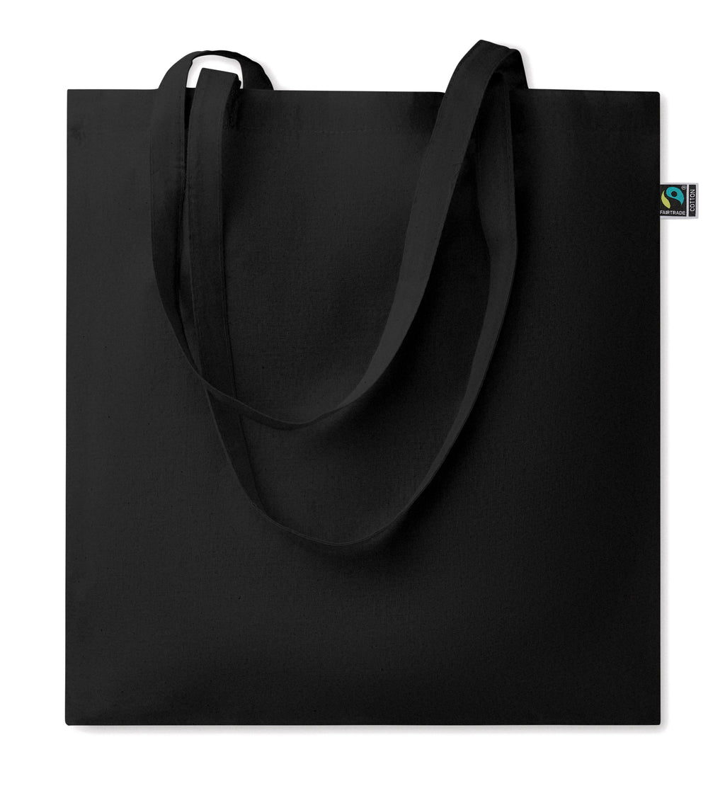 OSOLE+ COLOUR – Shopping bag Fairtrade 180gr – Black
