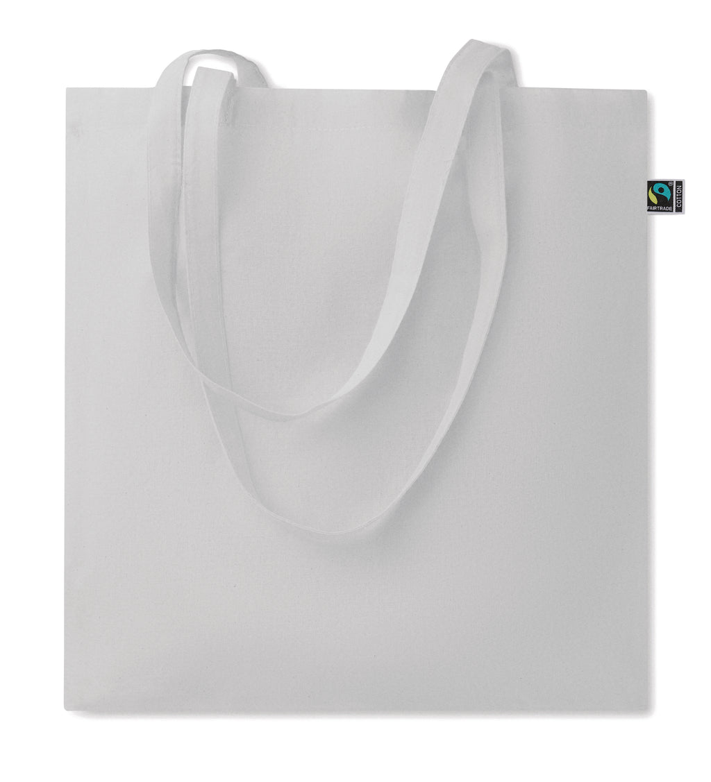OSOLE+ COLOUR – Shopping bag Fairtrade 180gr – White