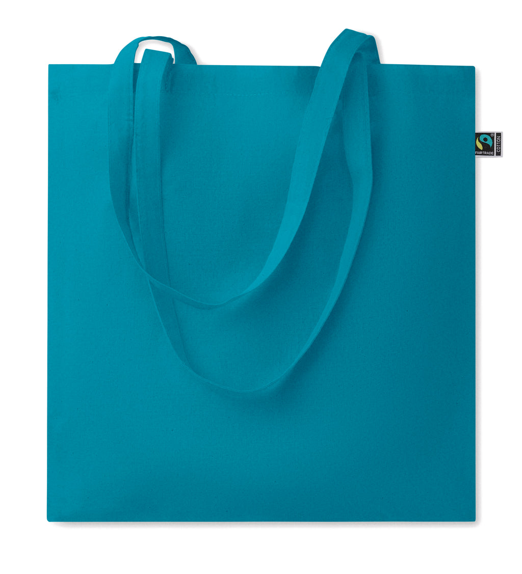 OSOLE+ COLOUR – Shopping bag Fairtrade 180gr – Turquoise