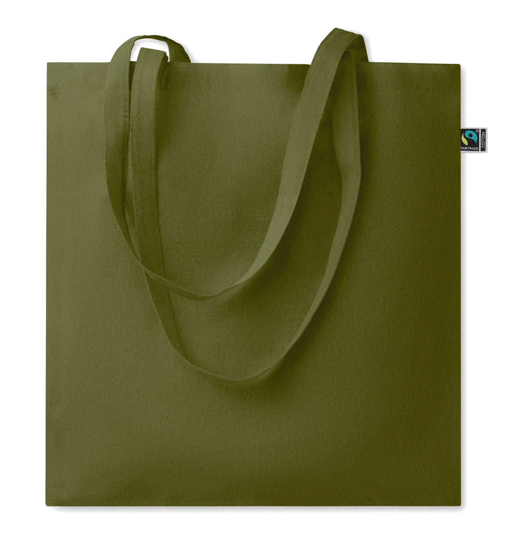 OSOLE+ COLOUR – Shopping bag Fairtrade 180gr – Dark Green