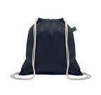 OSOLE DRAW COLOUR – Drawstring bag Fairtrade 180gr – Blue