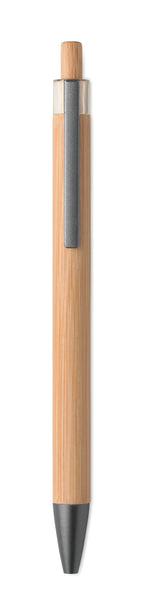 ITEA – Push button bamboo pen – item picture back
