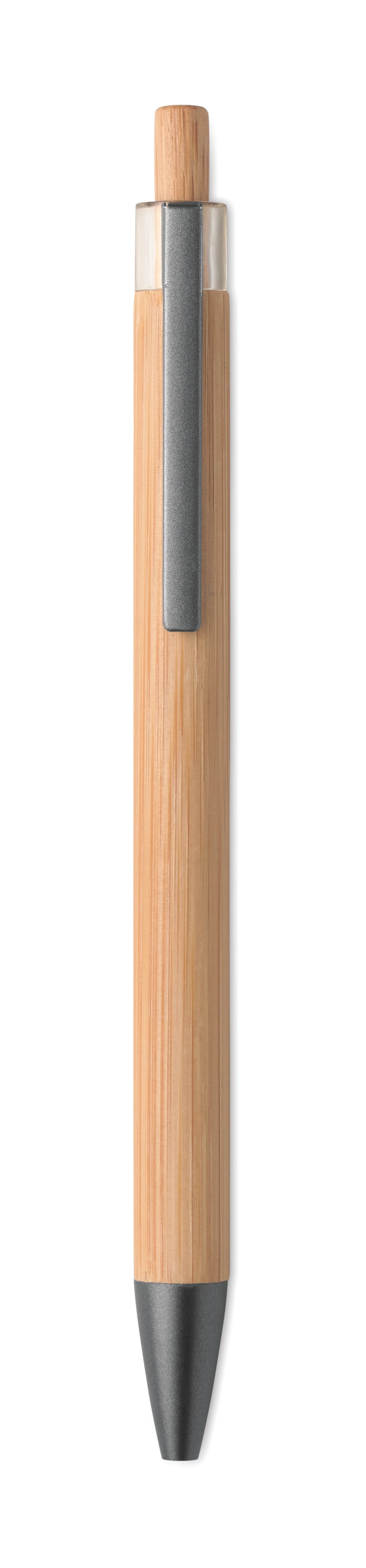 ITEA – Push button bamboo pen – item picture back