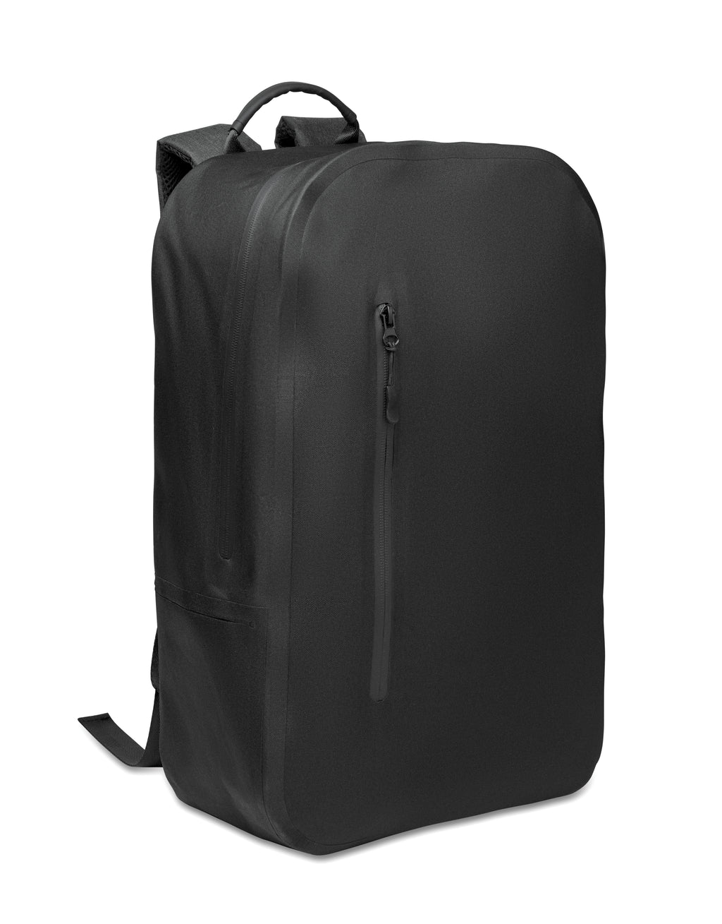 BRENNA – 300D RPET computer backpack – Black