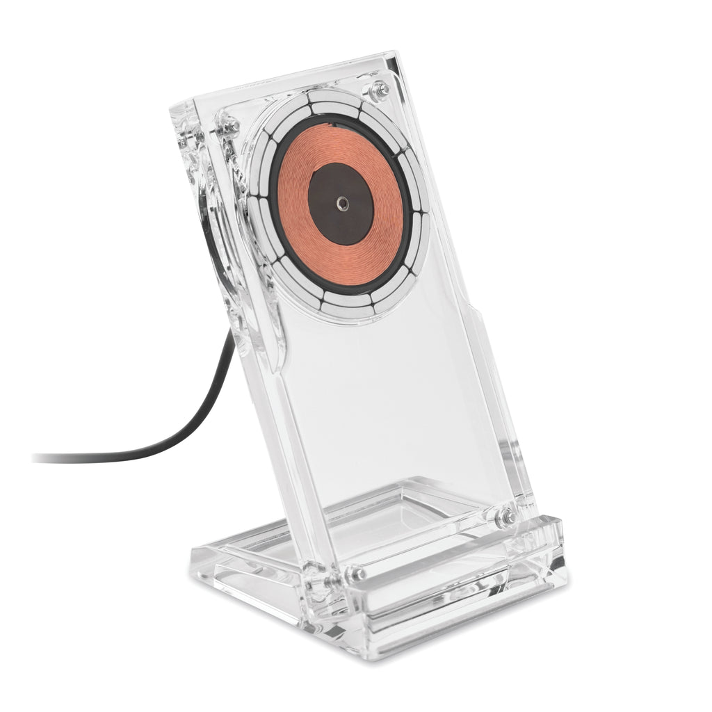 CRYL – Acrylic wireless charger 15W – Transparent