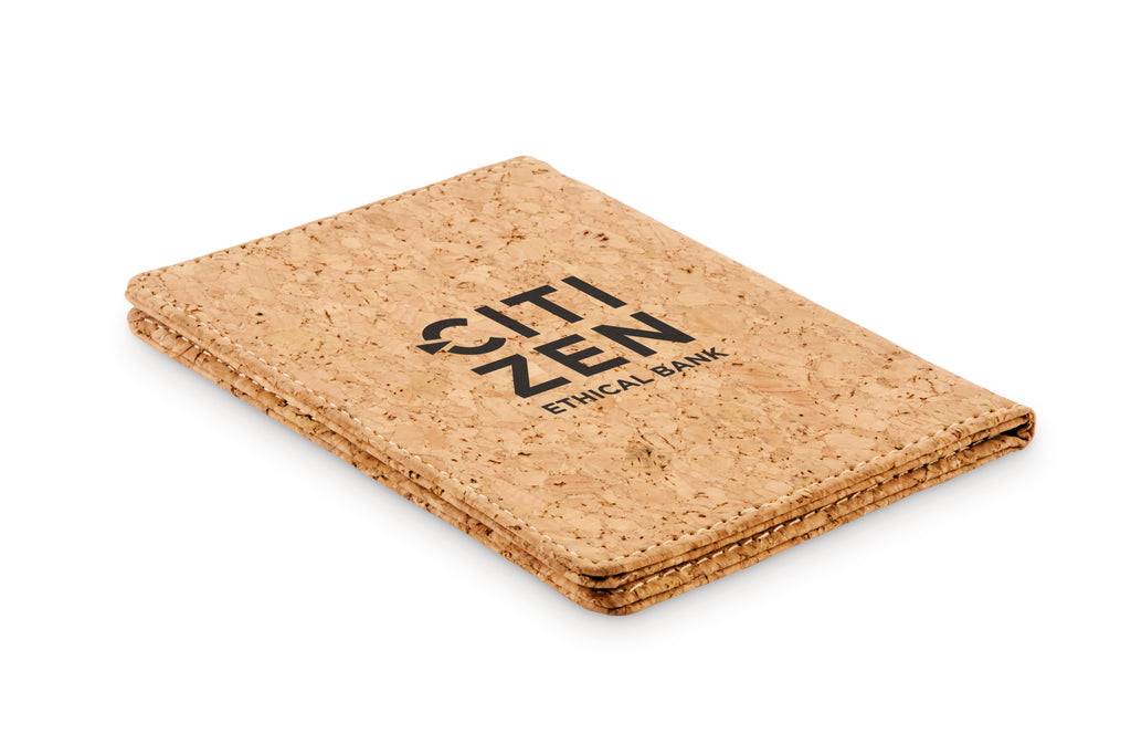 CORKPASS – Cork passport holder – item picture printed