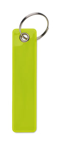 KEYFLECT – Reflective key ring in PVC – Neon Yellow