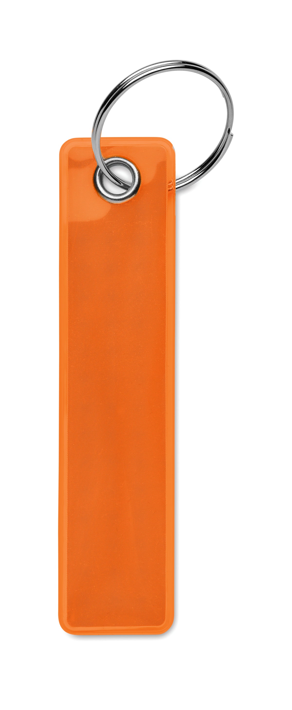 KEYFLECT – Reflective key ring in PVC – Neon Orange