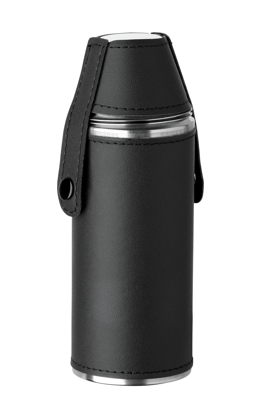 COCOON – Hip flask with shot cups – item picture side