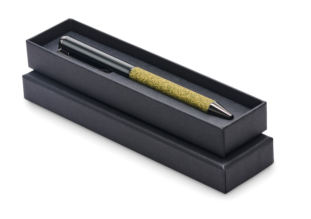 CHIPPEWA PEN – Twist metal ballpen in box – Green