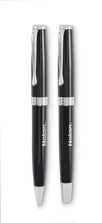 LYON SET – Ball pen and roller set – item picture printed