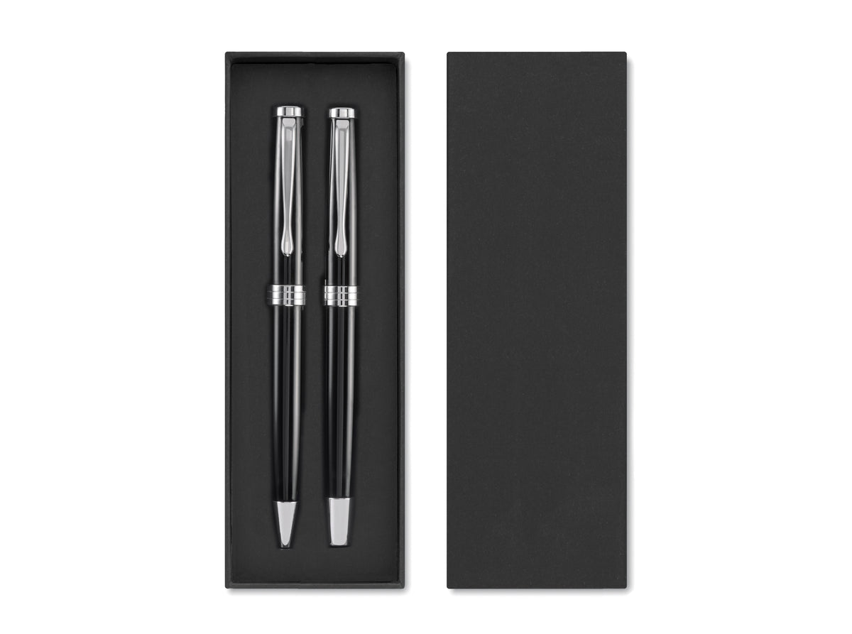 LYON SET – Ball pen and roller set – item picture top