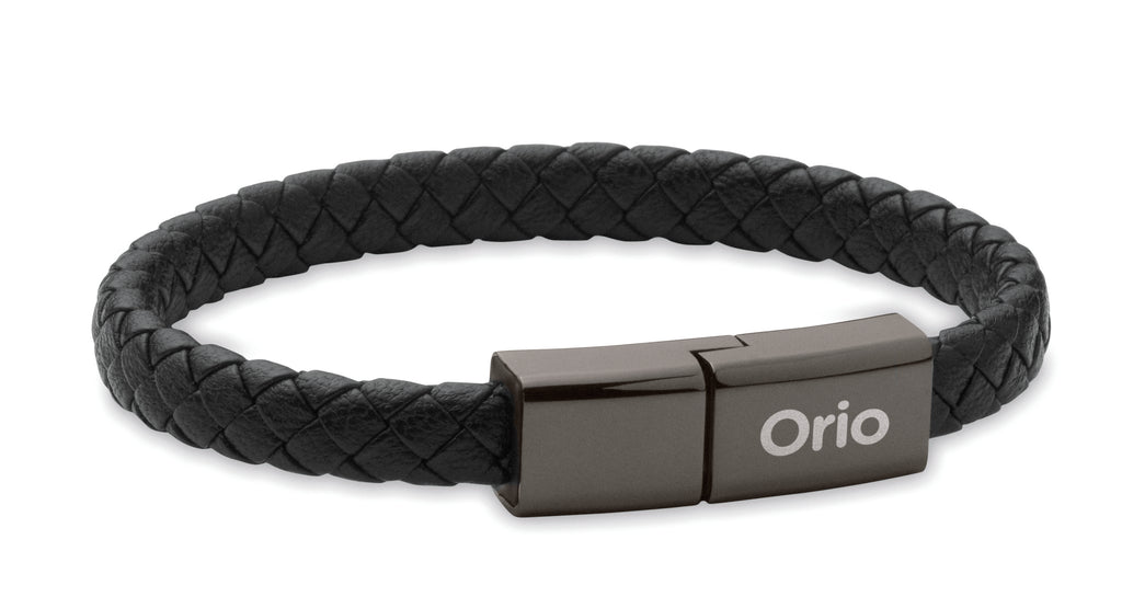 FAULETI CHARGE – Braided bracelet cable type-C – item picture printed