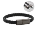 FAULETI CHARGE – Braided bracelet cable type-C – Black