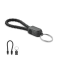 FAULETI LOOP – Key ring loop cable type-C – Black