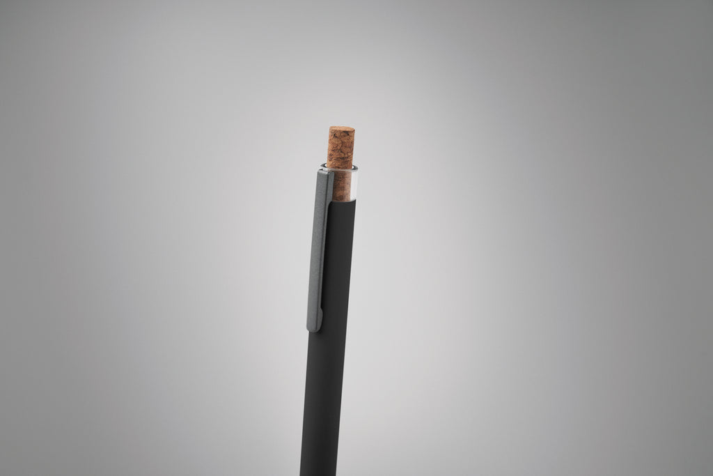 BERGAMO + – Recycled aluminium pen – item detail picture