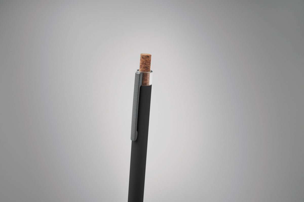 BERGAMO + – Recycled aluminium pen – item detail picture