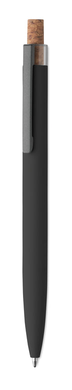 BERGAMO + – Recycled aluminium pen – Black