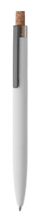 BERGAMO + – Recycled aluminium pen – White