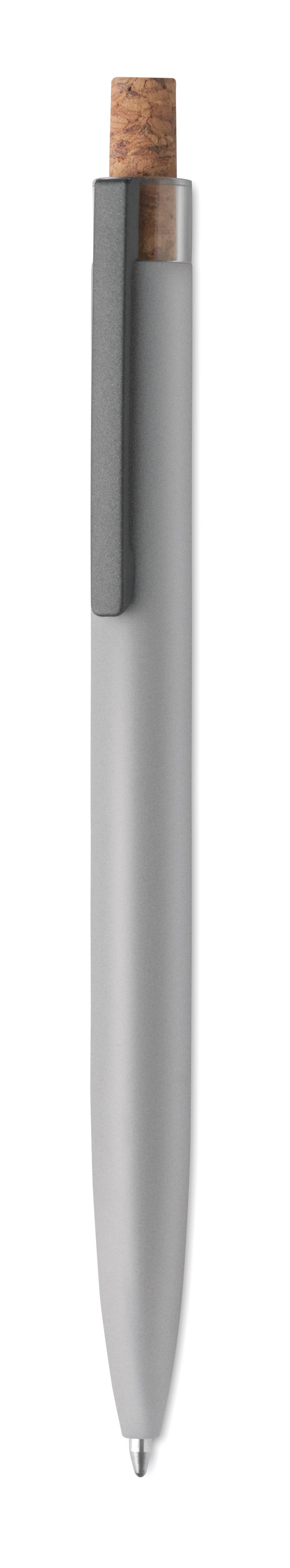 BERGAMO + – Recycled aluminium pen – Matt Silver
