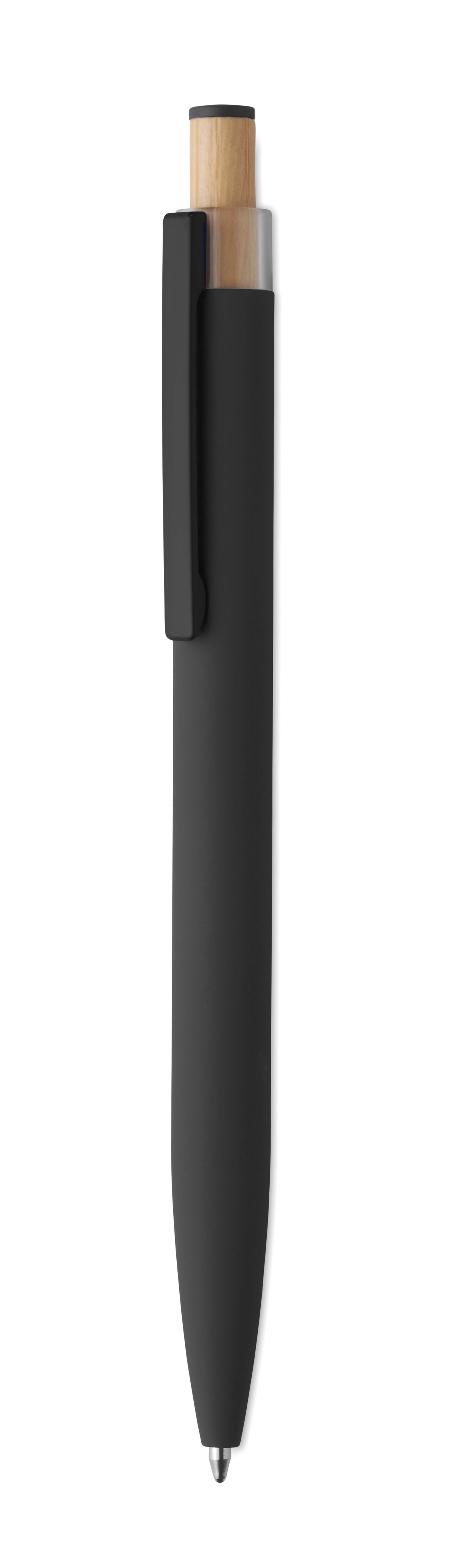 BERGAMO ++ – Recycled aluminium pen – Black