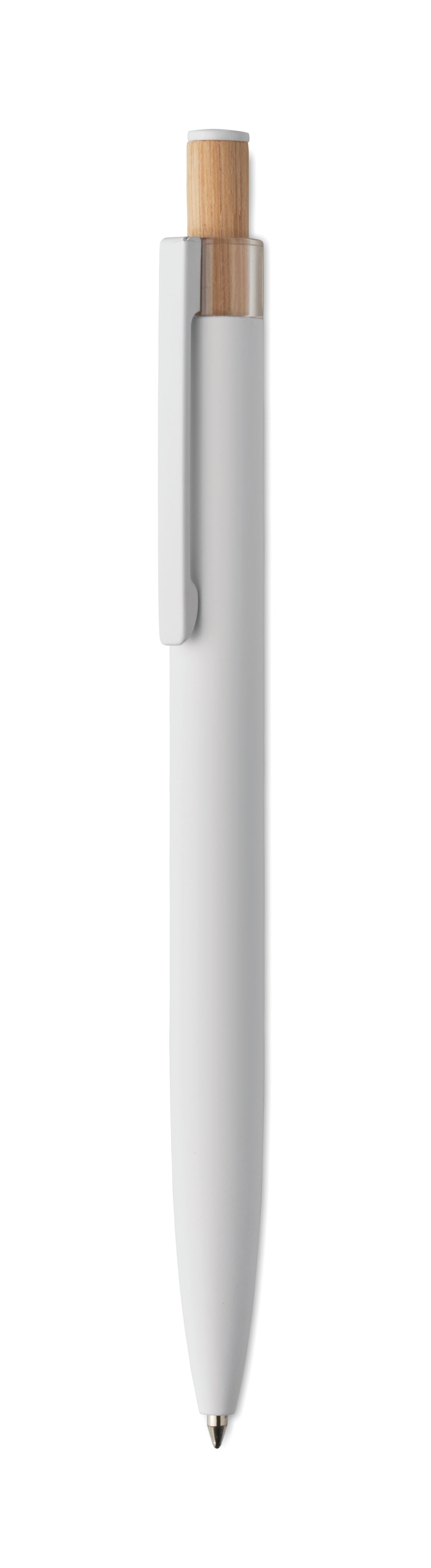 BERGAMO ++ – Recycled aluminium pen – White