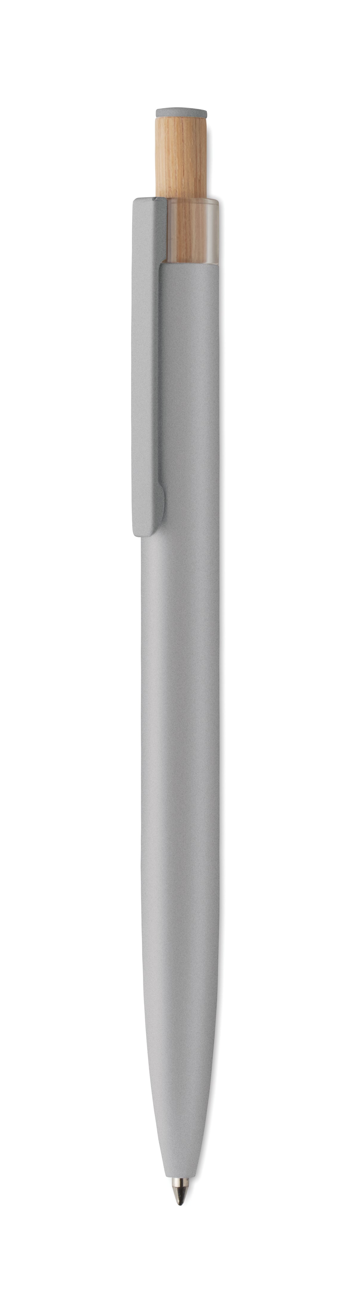 BERGAMO ++ – Recycled aluminium pen – Matt Silver