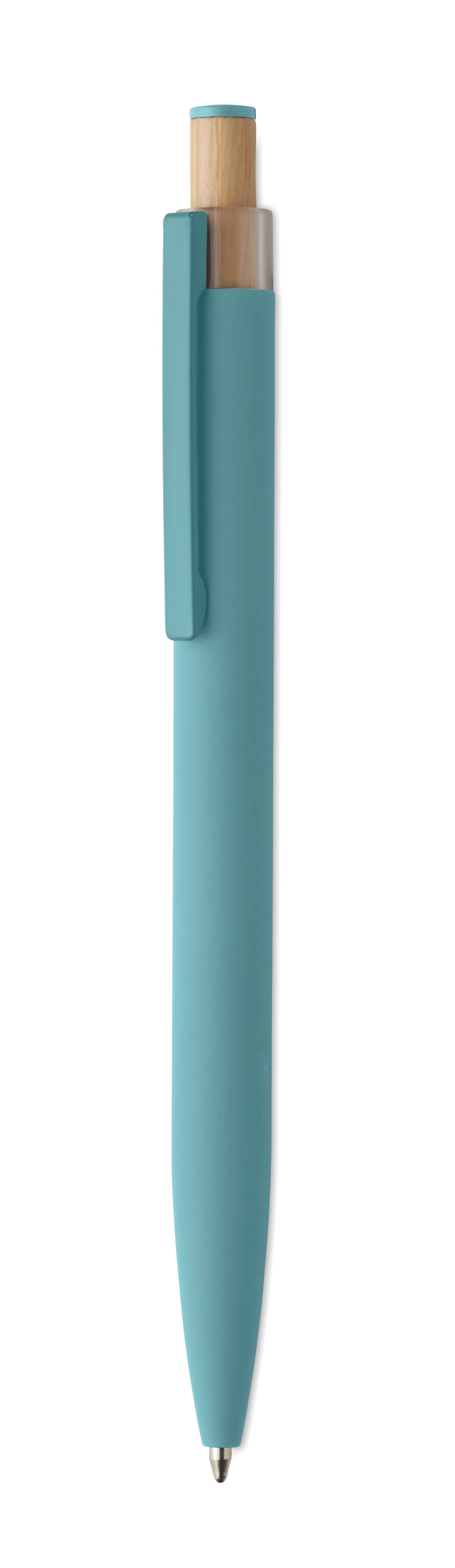 BERGAMO ++ – Recycled aluminium pen – Baby Blue