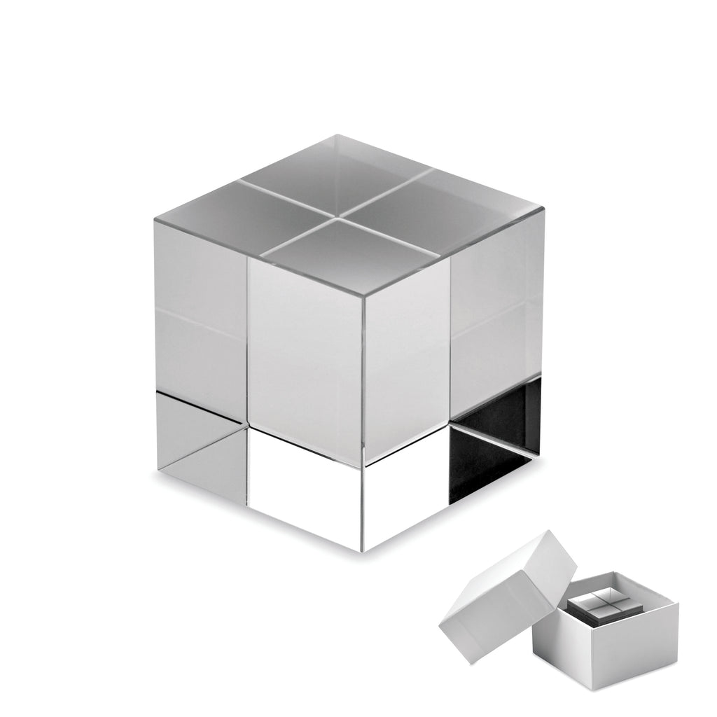 KUBEWARD – Glass cube award – Transparent