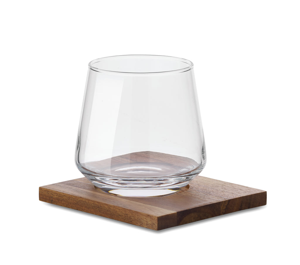 DRINKS – Whisky short drink glass set – Transparent