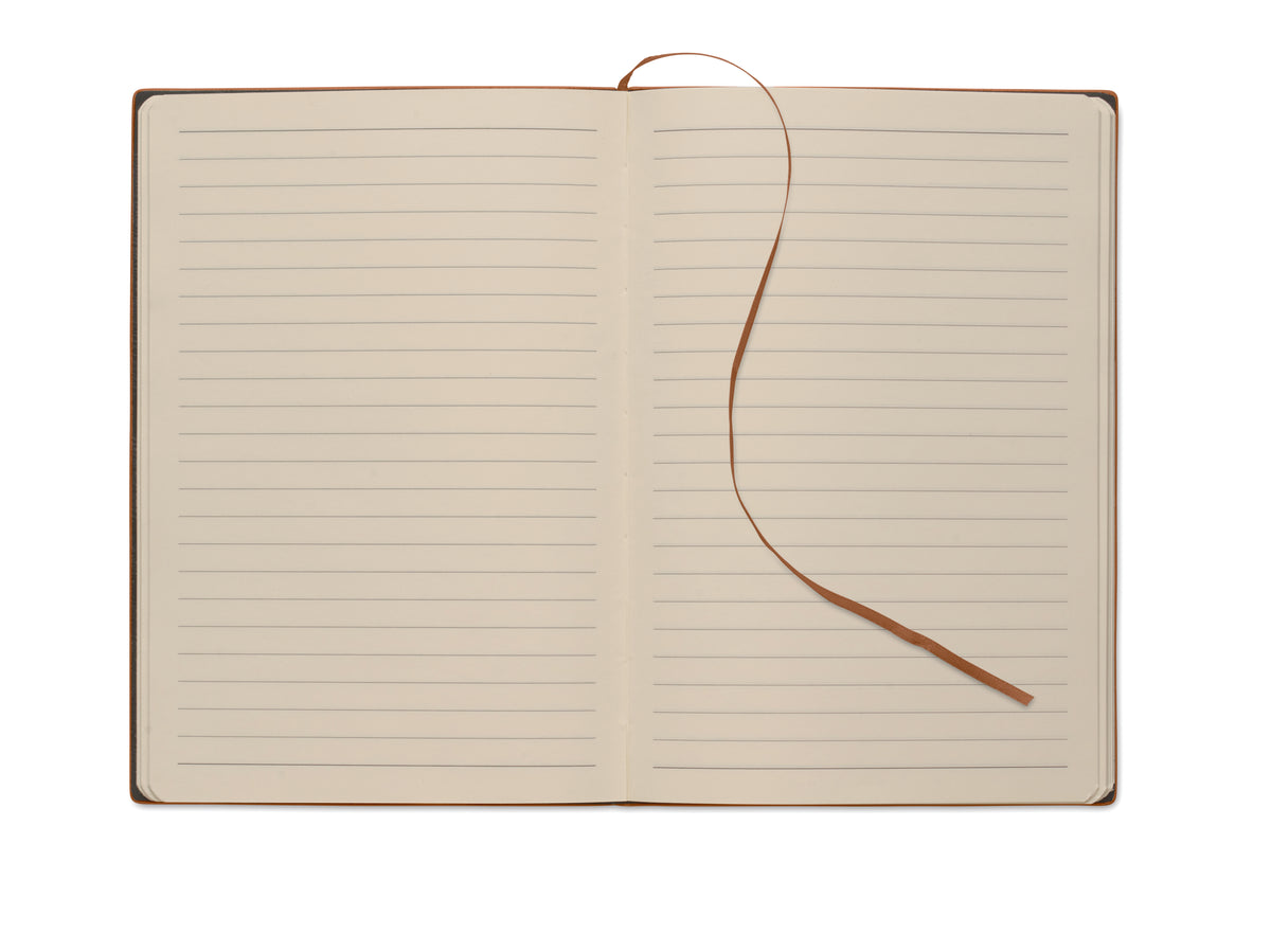 TINTRAY – A5 notebook in smokey PU – item picture open