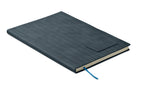 TINTRAY – A5 notebook in smokey PU – Blue
