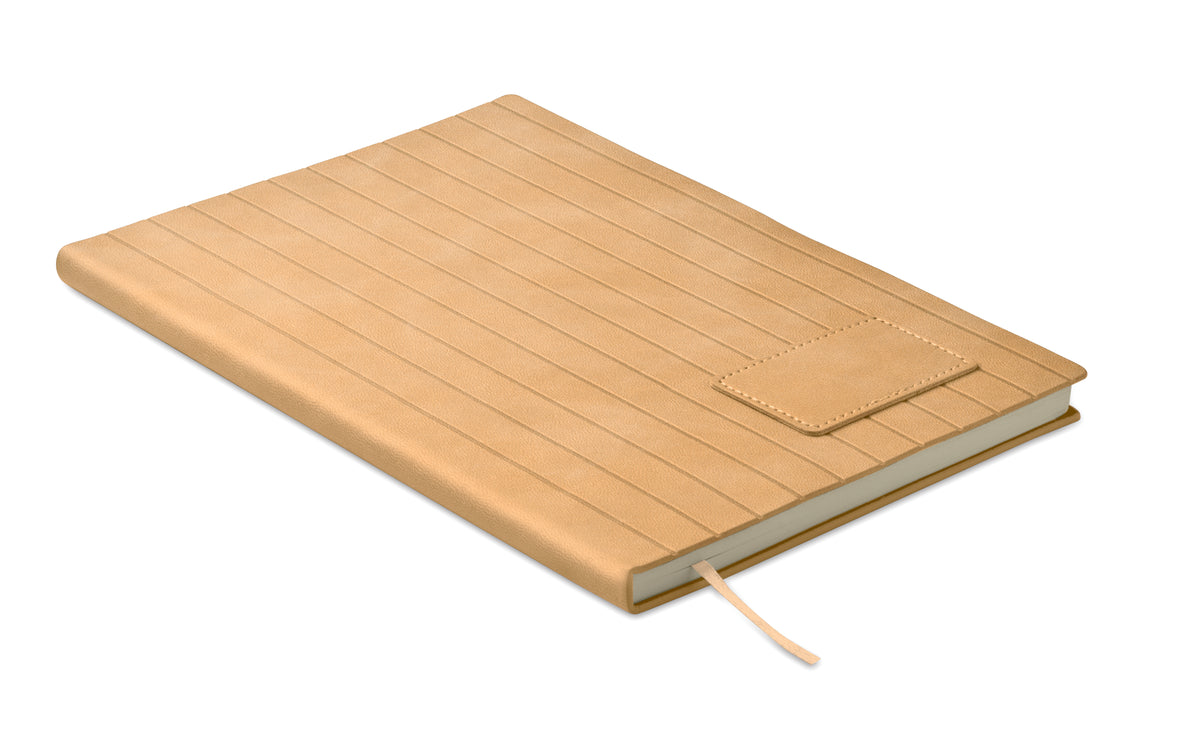 TINTRAY – A5 notebook in smokey PU – Beige