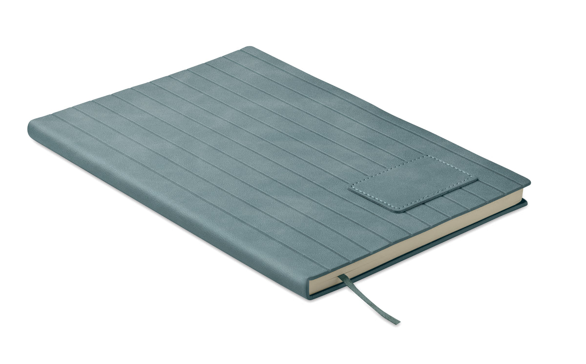 TINTRAY – A5 notebook in smokey PU – Petrol
