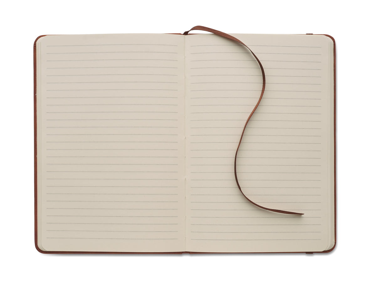 TINT – A5 smokey PU notebook – item picture open