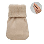 WARMMUFF – Hand warmer knitted polyester – Beige