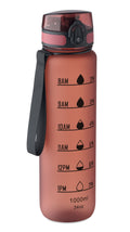 ISFORDEN MARK – Sports water bottle RPET 1L – Burgundy