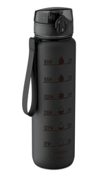 ISFORDEN MARK – Sports water bottle RPET 1L – Black