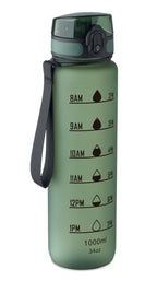 ISFORDEN MARK – Sports water bottle RPET 1L – Dark Green
