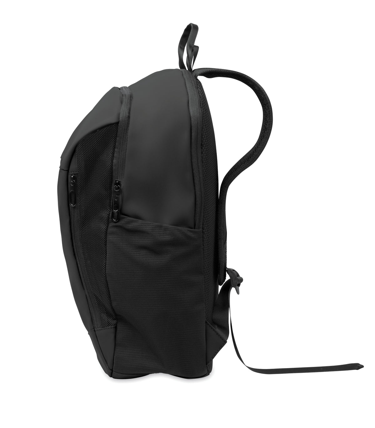 KOROVIN – 15" soft PU laptop backpack – item picture open