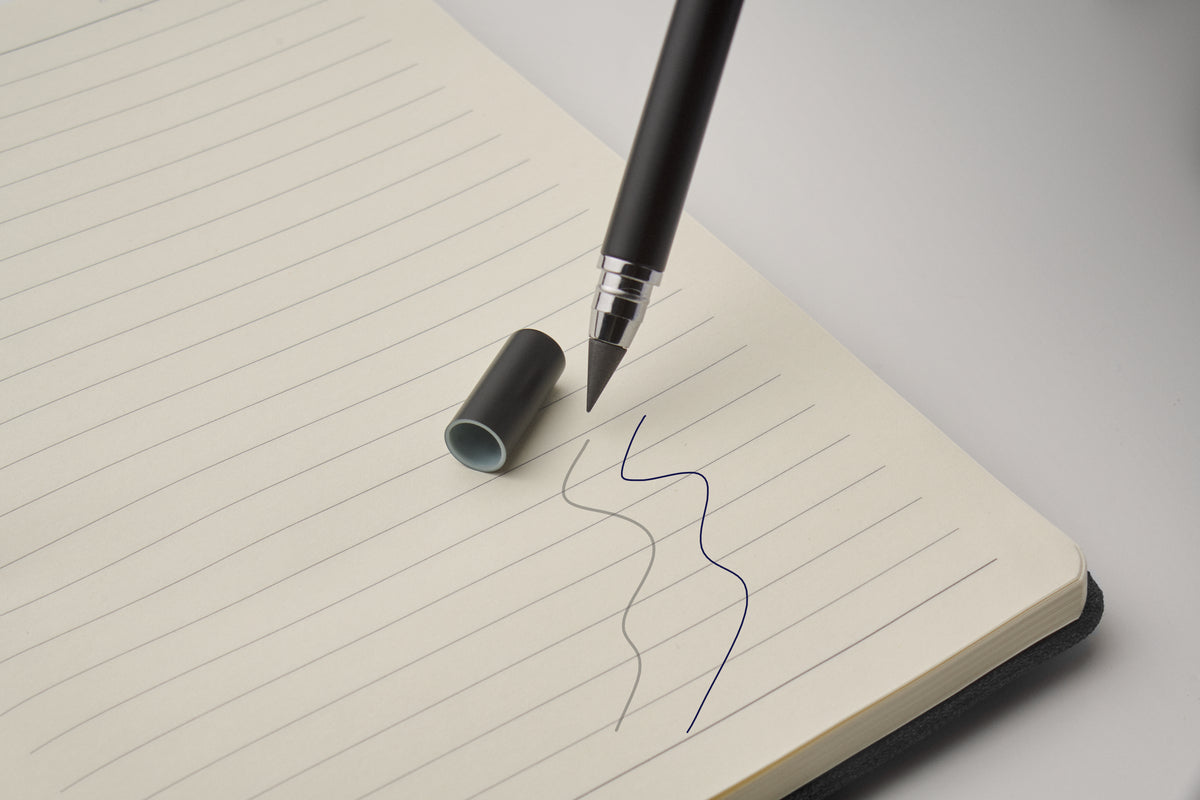 RINBOOK – A5 notebook with phone holder – item detail picture